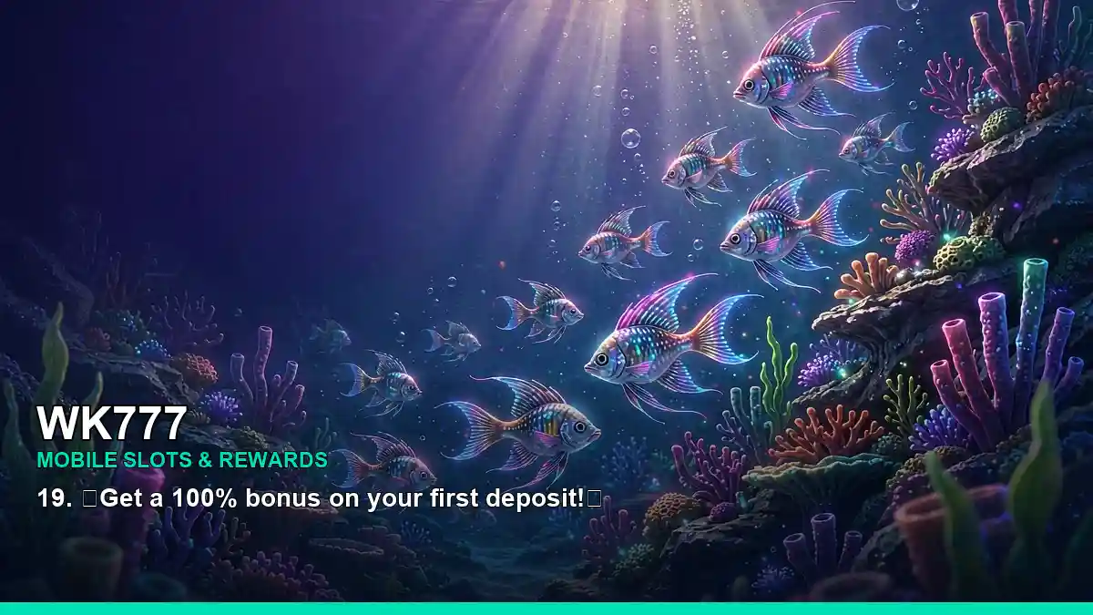 WK777 high-energy casino fishing games in a fish school layout for Philippine players