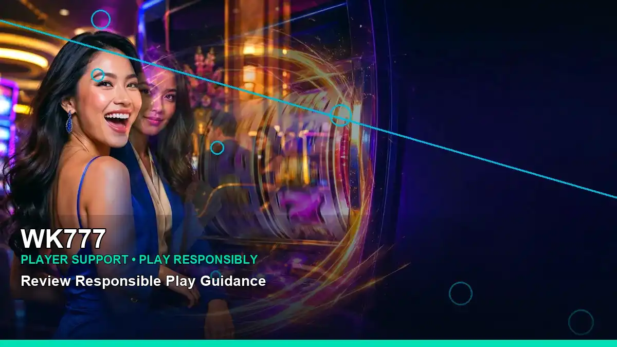 WK777 high-energy mobile casino first deposit rewards in a left-framed layout for Philippine players